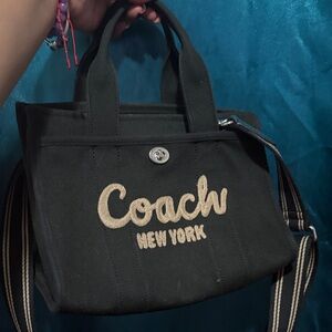Coach cargo 26 Black Tote EUC 2023 crossbody